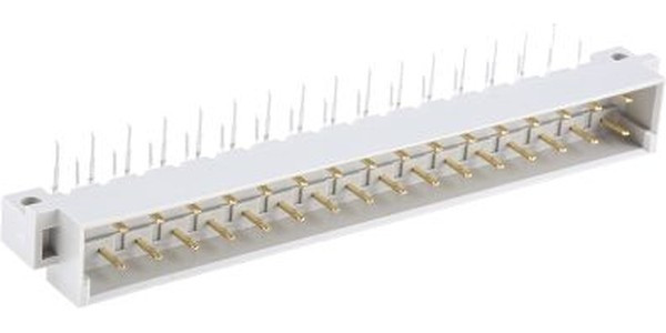 09041326921, Conn DIN 41612 M 32 POS 5.08mm Solder RA Thru-Hole