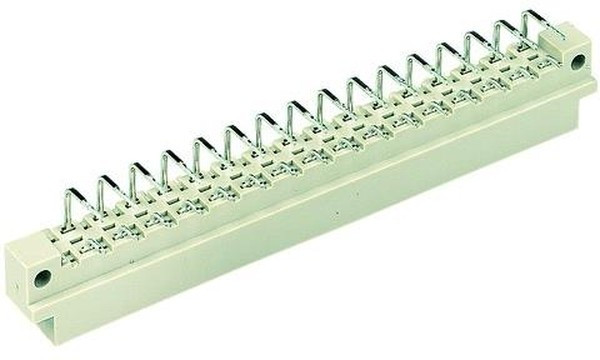 09041326921, Conn DIN 41612 M 32 POS 5.08mm Solder RA Thru-Hole