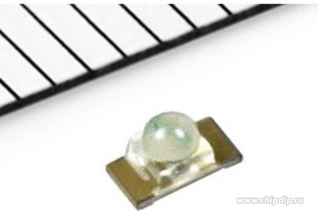 KPTD-3216QBC-C, Светодиод smd 3,2х1,6мм/синий/470нм/ 180-350мкд/прозрачный/40°