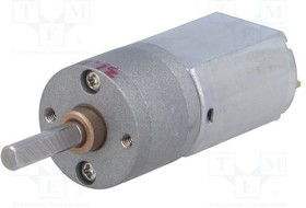 POLOLU-3713, Двигатель: DC, с редуктором, 6ВDC, 2,9А, Ось: D профиль, 31: 1