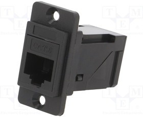 CP30752, Соединитель; DUALSLIM; Кат: 6; Конф: 8p8c; угловой; 29мм CP30752, Соединитель; DUALSLIM; Кат: 6; Конф: 8p8c; угловой; 29мм