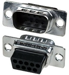 167292-1, D-Sub crimp plug-housing, Plug, DE-9, Crimp Terminal 167292-1, D-Sub crimp plug-housing, Plug, DE-9, Crimp Terminal
