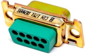 DEMA9S, D-Sub Standard Connectors DSUB 9F CRIMP GF ZINC DEMA9S, D-Sub Standard Connectors DSUB 9F CRIMP GF ZINC