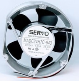 Вентилятор Servo MADC24H7C-943 (2L18) 24V DC 1.05A 25.2W 172X150X50 2pin