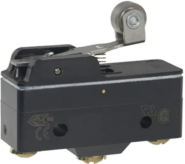 BZ-2RW822-A2, микропереключатель 15А рычаг BZ-2RW822-A2, микропереключатель 15А рычаг