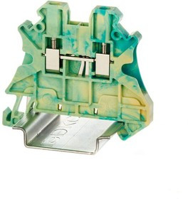 Клемма заземления винтовой зажим 2 точки подключения 2.5кв.мм DKC TUR-2.5-PE Клемма заземления винтовой зажим 2 точки подключения 2.5кв.мм DKC TUR-2.5-PE