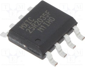 MX25R2035FM1IH0, IC: память FLASH; 2Mб; 108МГц; 1,65?3,6В; SOP8; последовательный