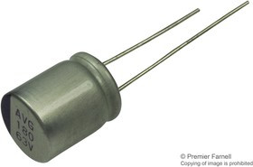 227AVG050MGBJ, Polymer Aluminium Electrolytic Capacitor, 220 мкФ, 50 В, Радиальные выводы, 0.9043 Ом 227AVG050MGBJ, Polymer Aluminium Electrolytic Capacitor, 220 мкФ, 50 В, Радиальные выводы, 0.9043 Ом