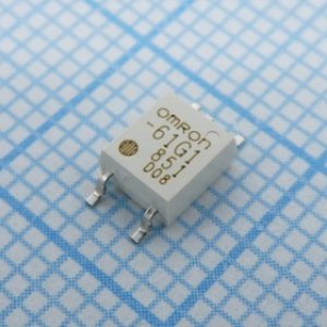 G3VM-61G1-TR, МОП-транзисторное реле, 60В AC, 400мА, 2Ом, SPST-NO G3VM-61G1-TR, МОП-транзисторное реле, 60В AC, 400мА, 2Ом, SPST-NO