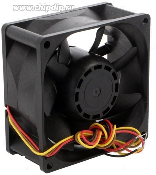 9GV0812P1H03, San Ace 9GV Series Axial Fan, 12 V dc, DC Operation, 222m³/h, 36W, 3A Max, 80 x 80 x 38mm