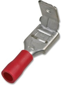 STPBDD1-250, Piggy Back Crimp Terminals Red 12A 6.3mm, 100 Pack