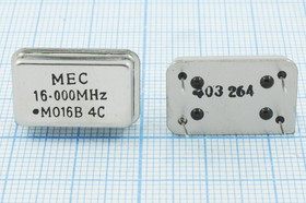 Кварцевый генератор 16000, FULL, 3,3В, MO-16B, T/CM