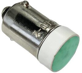 LSED-2GN, LED Lamp, BA9S, Green, 24V