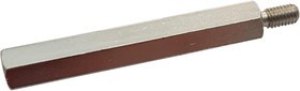 971300354, Стойка, Латунь, M3, Шестигранная Штыревая-Гнездовая, 30 мм, 38 мм