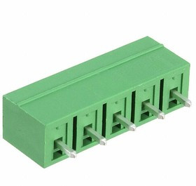 1836325, Pluggable Terminal Blocks 5 Pos 5.08mm pitch Through Hole Header