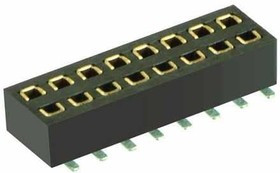 M50-3150842, Headers &amp; Wire Housings 8+8 DIL SMT Au/Sn LOW PROFILE SOCKET