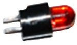 561-0104-050F, LED Uni-Color Red 635nm 2-Pin Bulk