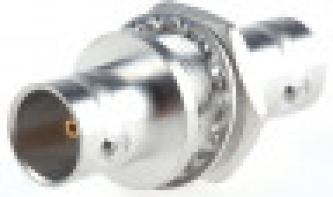 R142720700W, RF Adapters - In Series BNC 75 HDTV / BULKHEAD FEMALE-FEMALE ADAPTER
