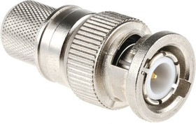 J01000A0059, 50 Straight Cable Mount, BNC Connector, Plug, RG213/U