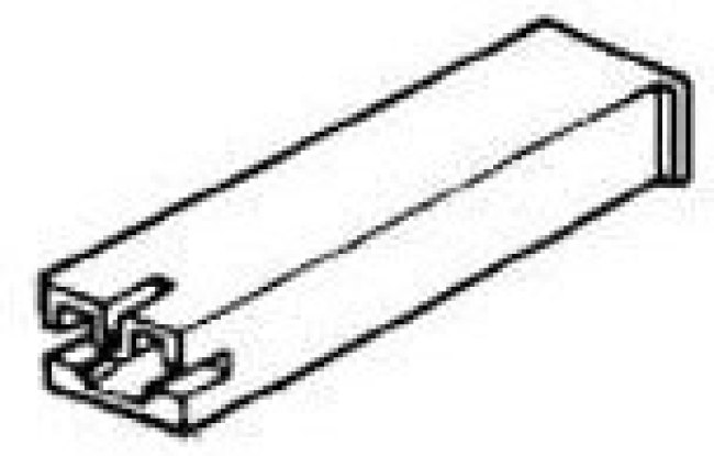 173974-6, Automotive Connectors 187 POSITIVE MK-2 REC 1P BLUE