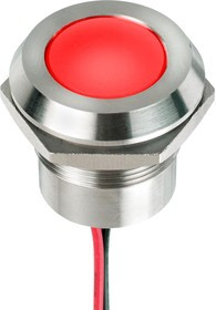 Q22Y5SZZRGB12ECA, PANEL INDICATOR, RGB, 22MM, 12VDC