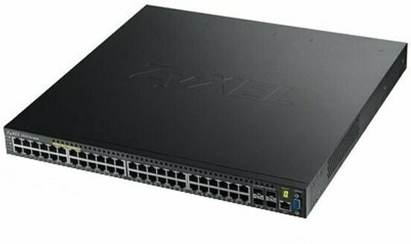 Коммутатор ZYXEL XGS3700-48HP 48-port Managed L2+ High Power PoE Gigabit Switch with 4 slots 10G SFP+ Коммутатор ZYXEL XGS3700-48HP 48-port Managed L2+ High Power PoE Gigabit Switch with 4 slots 10G SFP+