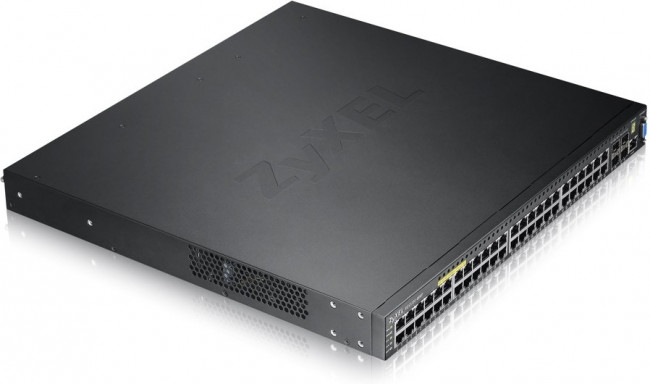 Коммутатор ZYXEL XGS3700-48HP 48-port Managed L2+ High Power PoE Gigabit Switch with 4 slots 10G SFP+ Коммутатор ZYXEL XGS3700-48HP 48-port Managed L2+ High Power PoE Gigabit Switch with 4 slots 10G SFP+