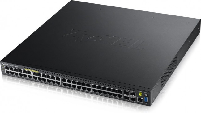 Коммутатор ZYXEL XGS3700-48HP 48-port Managed L2+ High Power PoE Gigabit Switch with 4 slots 10G SFP+ Коммутатор ZYXEL XGS3700-48HP 48-port Managed L2+ High Power PoE Gigabit Switch with 4 slots 10G SFP+