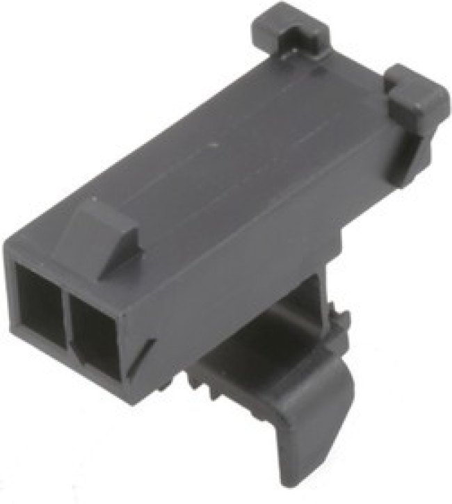 200875-0002, Корпус разъема, Micro-Fit 3.0 TPA 200875 Series, Штекер, 2 вывод(-ов), 3 мм