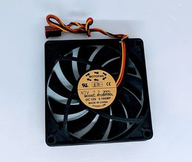Вентилятор MOTOFAN R128015DL DC 12V 0.19A 80x15 3pin