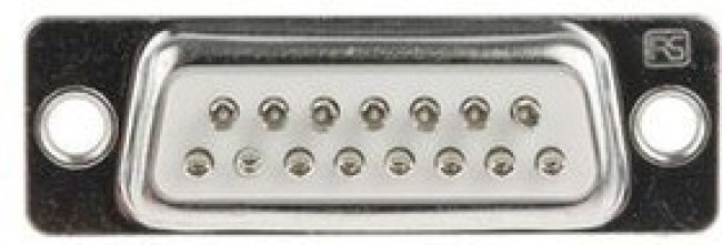 5443783, D-Sub Connector, Steel, Socket, DA-15