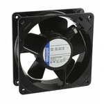 4650Z, AC Axial Fan, серия 4000Z, IP54, IP65, 230V, Square, 119 мм, 38 мм, Скольжения, 94.2 фут³/мин 4650Z, AC Axial Fan, серия 4000Z, IP54, IP65, 230V, Square, 119 мм, 38 мм, Скольжения, 94.2 фут³/мин