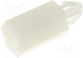 FIX-MAE-9TV, Дистанцирующая стойка на плату, полиамид, Цвет натуральный