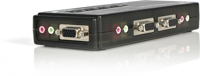 SV411KUSB, 4 Port USB VGA KVM Switch, 3.5 mm Stereo 2048 x 1536 Maximum Resolution SV411KUSB, 4 Port USB VGA KVM Switch, 3.5 mm Stereo 2048 x 1536 Maximum Resolution