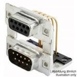 163A19489X, Conn D-Sub PIN/PIN 9/9 POS Solder RA Thru-Hole 18 Terminal 2 Port