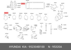 952304B100, Реле стартера