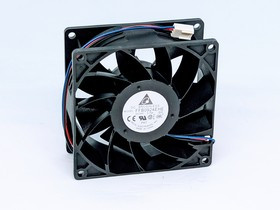 FFB0924EHE, DC Fans DC Tubeaxial Fan, 92x38mm, 24VDC, Ball Bearing, Lead Wires