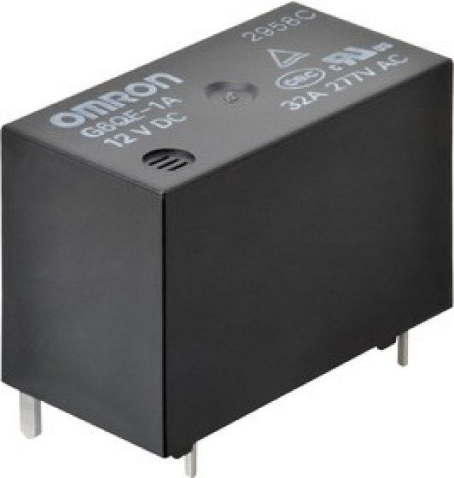 G6QE-1A DC24, Реле питания, Miniature, SPST-NO, 24 В DC, 32 А, G6QE, Сквозное Отверстие, Без Защелки