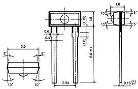L5586, L5586 , 940nm IR LED, Subminiature Through Hole package