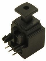 FCR6842032T, Optical Connector with Driver, Right Angle, Socket, Black