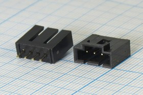Разъем BL вилка - разъем 4M, шаг P2.5, монтаж на плату, 4P