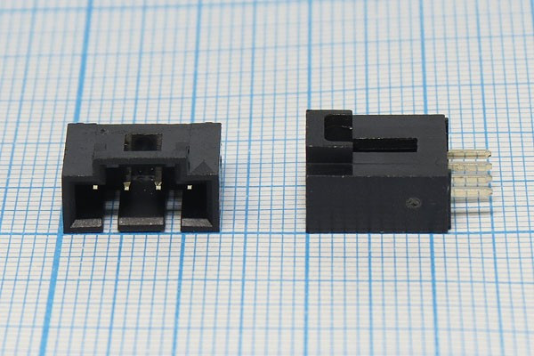 Разъем BL вилка - разъем 4M, шаг P2.5, монтаж на плату, 4P