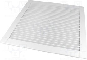 ALFA3000BPB, Решетка, Отв: 302x291мм, D: 24мм, IP54, Монтаж: на защелки, 640г ALFA3000BPB, Решетка, Отв: 302x291мм, D: 24мм, IP54, Монтаж: на защелки, 640г