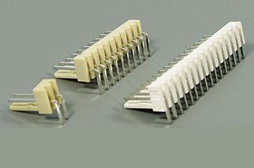 Разъем питания WF вилка, контакты 1x10, шаг P2.54, монтаж на плату, угловой, WF-10R