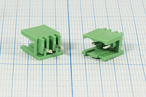 Клеммник наборный, контакты 2P5, на плату, 2EDGV5,08-02P-14-00A(H