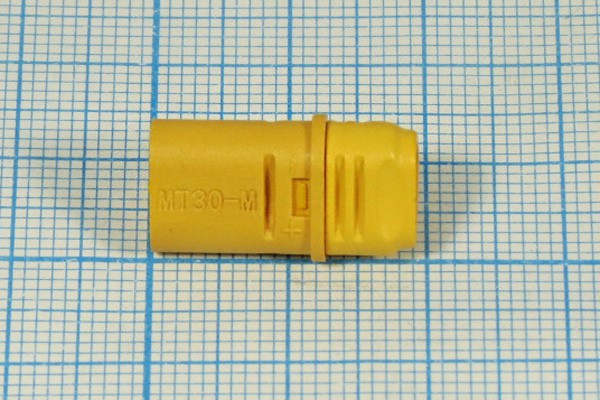 Разъем питания DC вилка , 3C, на кабель, MT-30M