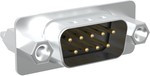 L717SDEH09POL2RM8C309, Conn D-Sub M 9 POS 1.38mm Solder ST Thru-Hole 9 Terminal 1 Port Tray