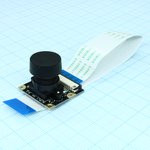 RPi Camera (G), Камера для Raspberry Pi,регулируемый фокус, объектив"рыбий глаз",160гр, 5mpx RPi Camera (G), Камера для Raspberry Pi,регулируемый фокус, объектив"рыбий глаз",160гр, 5mpx