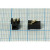 Разъем питания DC розетка, d0.5 D2.0, 2C, на плату, SMD, угловой, DC-096
