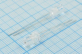 Светодиод 5x9мм, желтый, 4500мкд, угол 27град, линза прозрачная; Q-14638Y СД 5 x 9 \жел\ 4500\ 27\пр\SL-522UYCAE- C143\VOISE